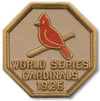 Cardinals 1926 World Series Patch
